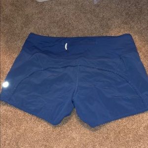 Size 4 royal blue lulu lemon speed up